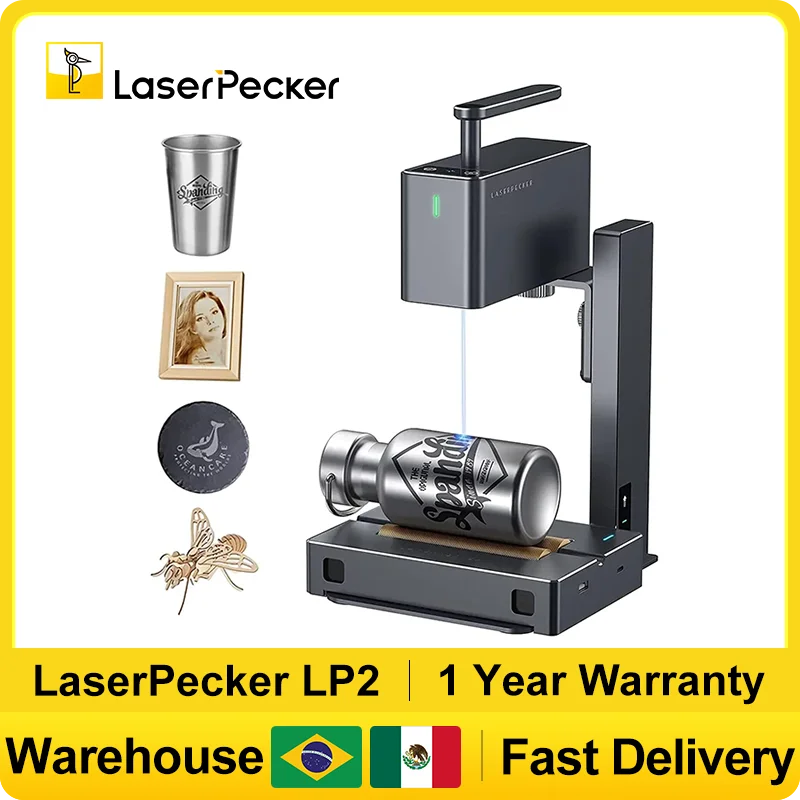 Industrial Laser Printing Machine - LaserPecker 2 Laser Khắc Gỗ Cầm