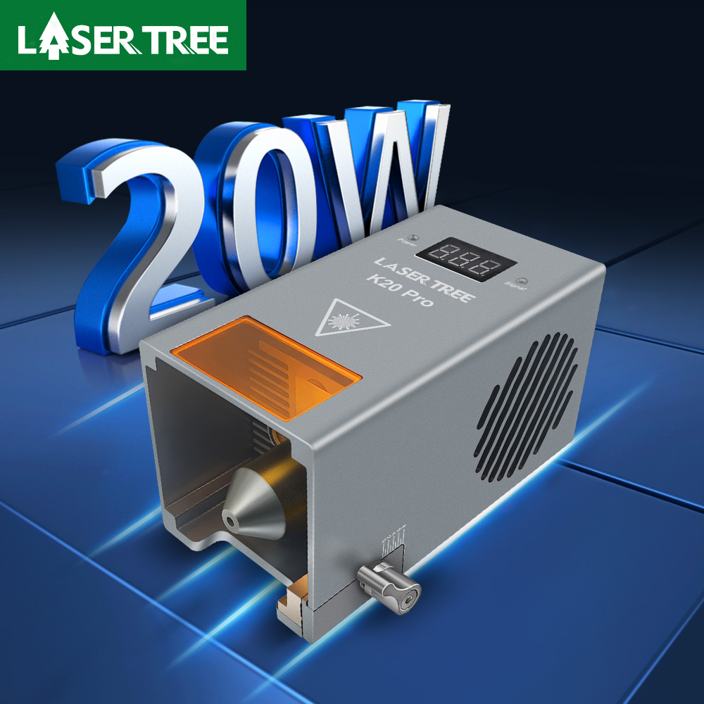 Metal Laser Cutter Head - LASER Cây Công Suất Cao 20W