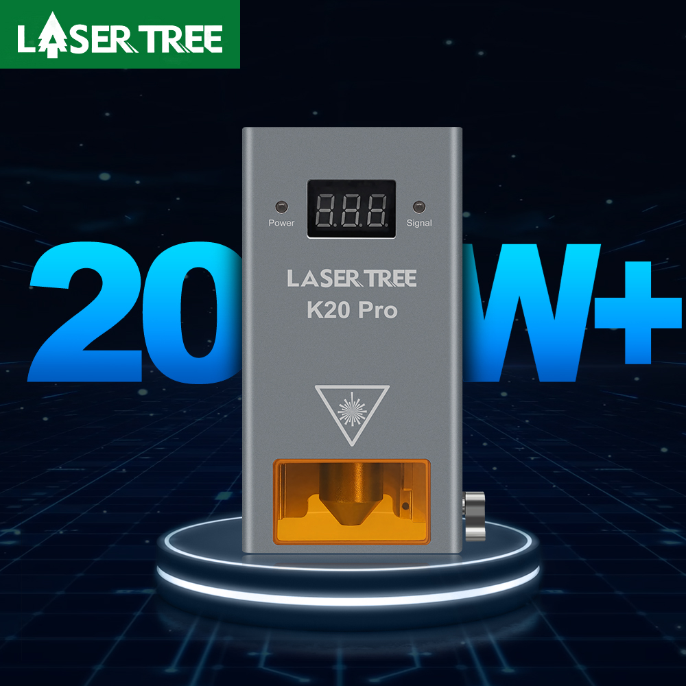 Metal Laser Cutter Head - LASER TREE K20 20W Optical Power