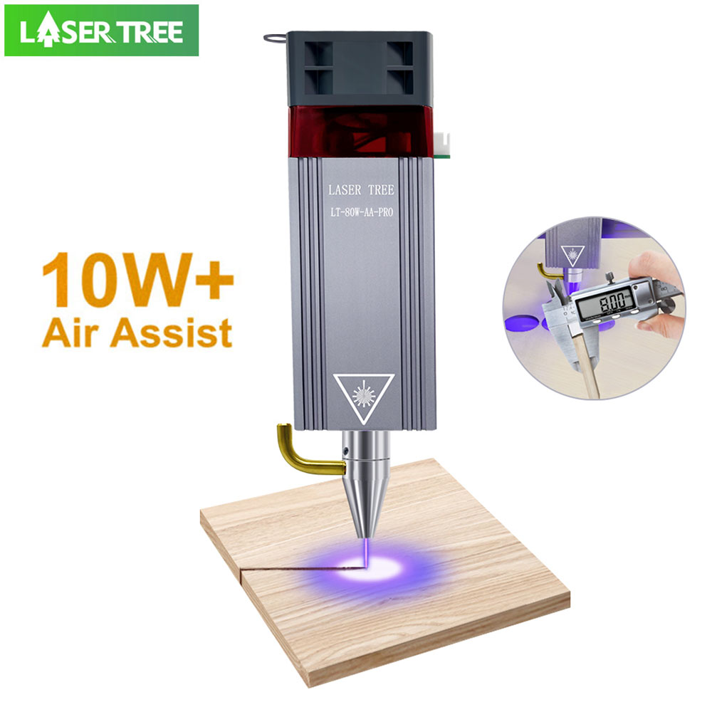 Metal Laser Cutter Head - LASER TREE Pro 80W CNC Laser
