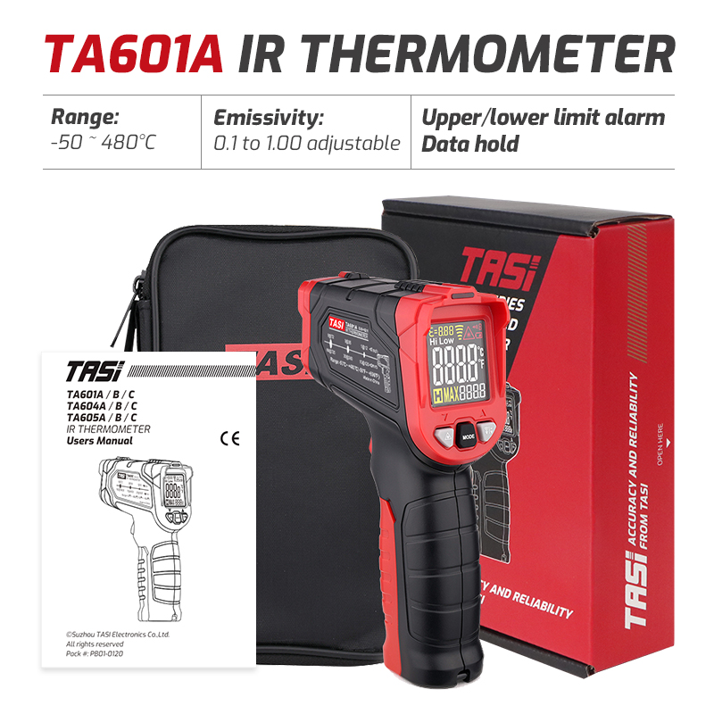 TA601A TA601B TA601C Infrared  - đánh giá và giá Industrial Laser Temperature Gun
