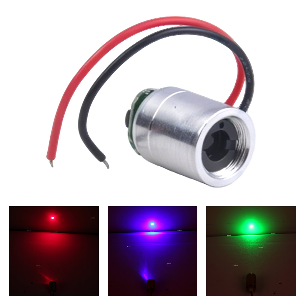 Φ12x15mm DC 5V Red-100mW Green - đánh giá và giá Diode Laser Module