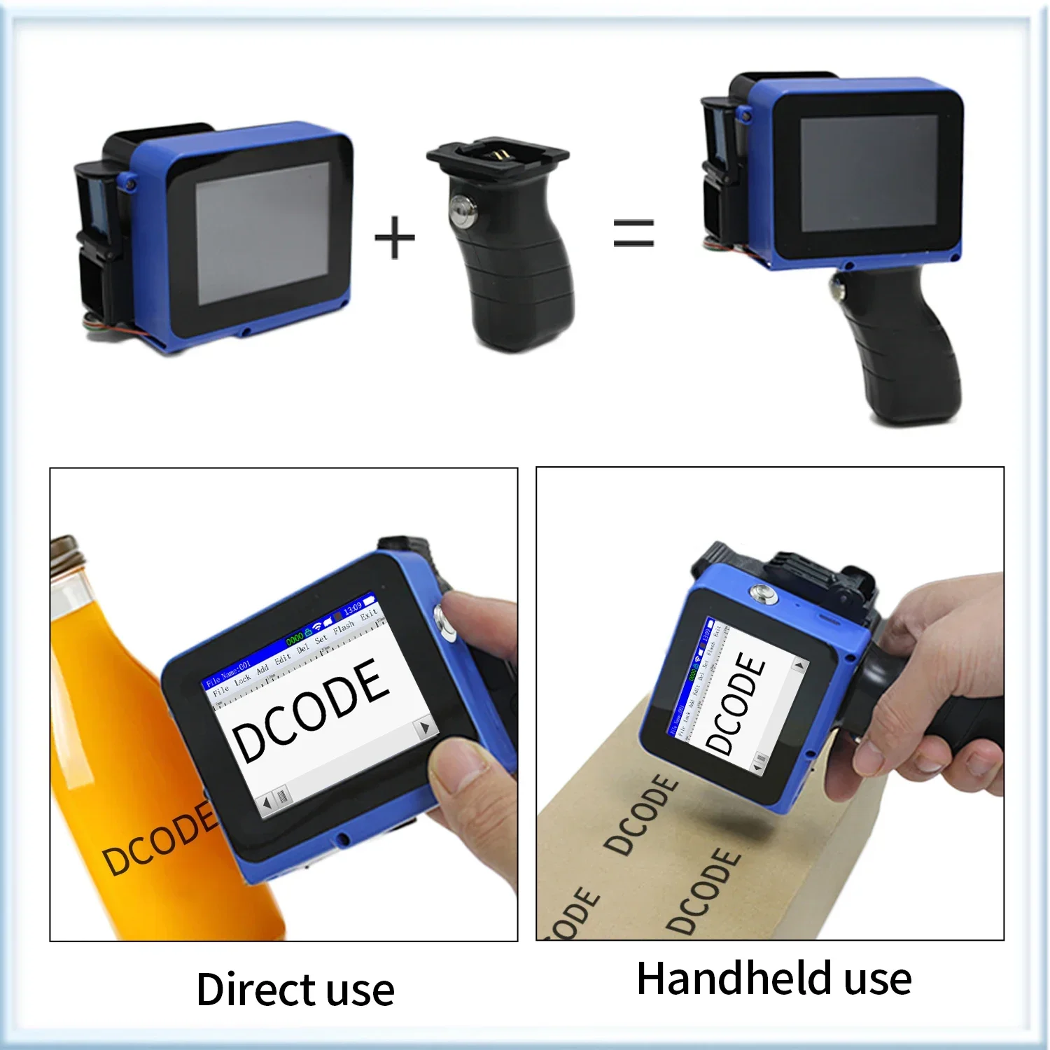 DCODE DC12 Portable Mini Split - đánh giá và giá Industrial Laser Printing Machine