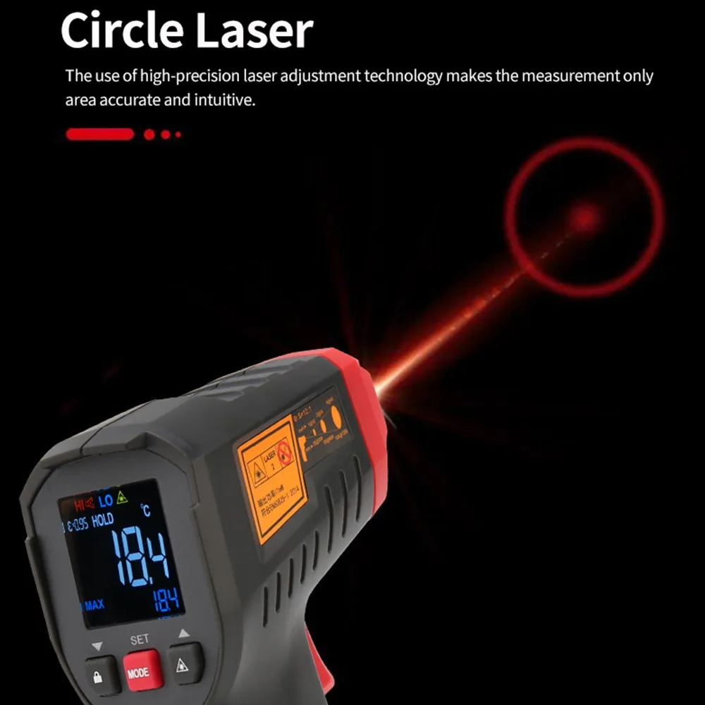 UNI-T UT306S UT306C Digital Th - đánh giá và giá Industrial Laser Temperature Gun