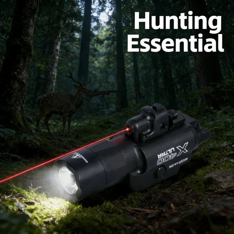 2-in-1 X400U Flashlight Laser  - đánh giá và giá Industrial Laser Gun