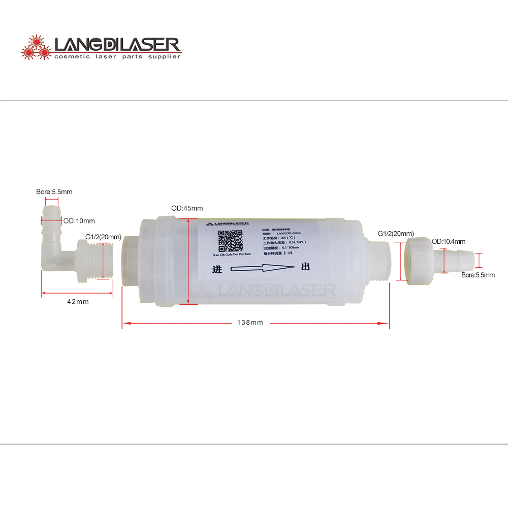 Diode Laser Hệ Thống Lọc Nước  - đánh giá và giá Industrial Hair Laser Machine