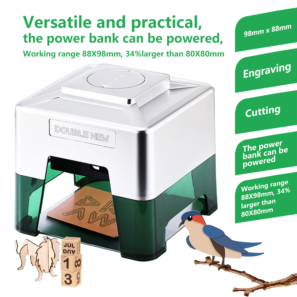3W Mini Laser Engraver Portabl - đánh giá và giá Industrial Laser Printing Machine