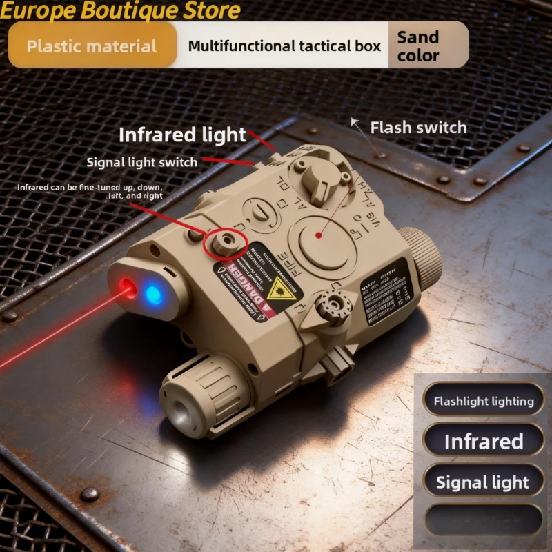 NEW PEQ15 Laser Box Flashlight - đánh giá và giá Industrial Laser Gun