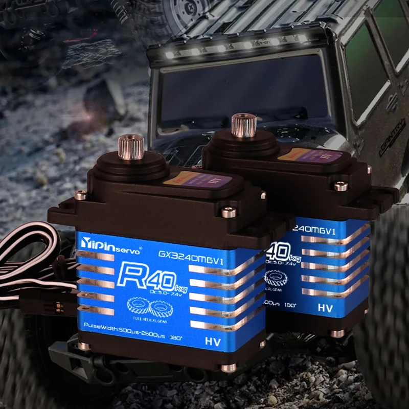 Waterproof IP68 RC Servo 40kg  - đánh giá và giá Servo Motor Cnc