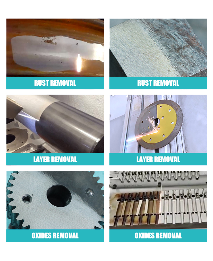 DRAW-BAR-TYPE MOPA Pulse Laser - đánh giá và giá Portable Laser Rust Removal