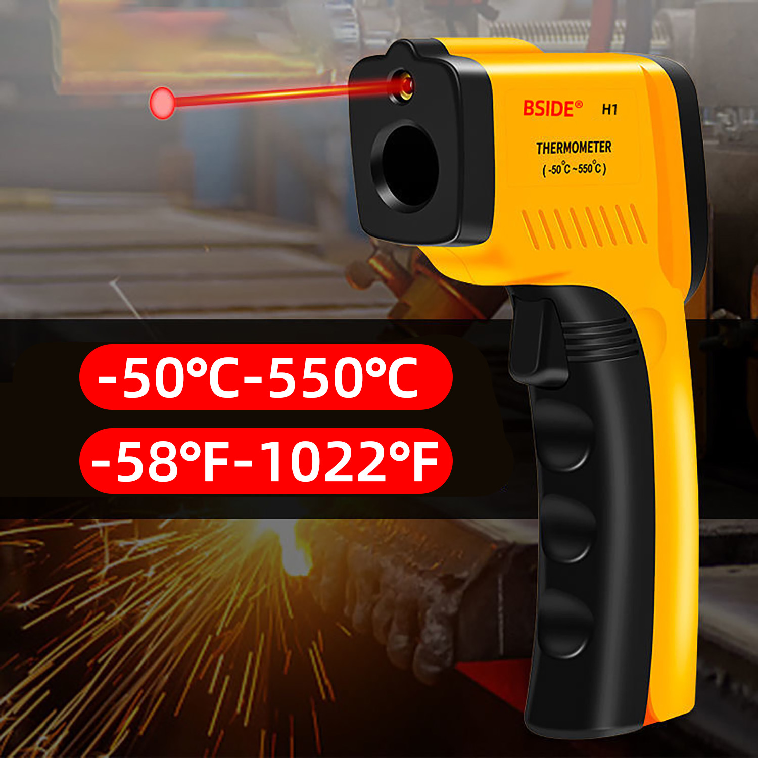 Digital Infrared Thermometer - - đánh giá và giá Industrial Laser Gun