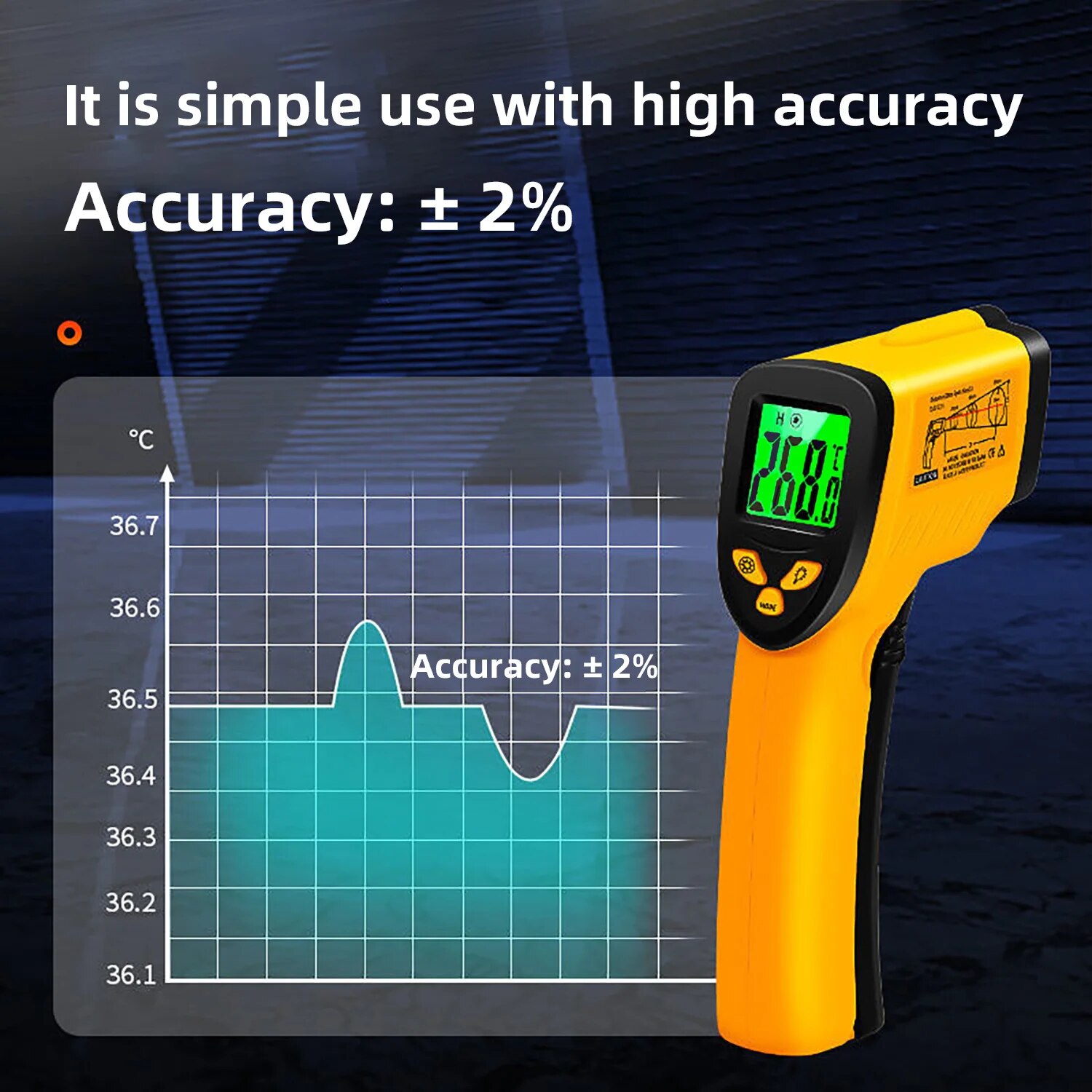 Digital Infrared Thermometer - - đánh giá và giá Industrial Laser Gun