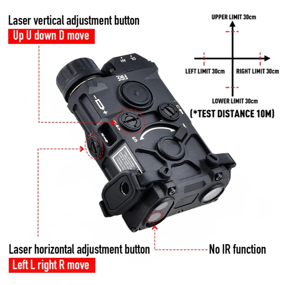 Tactical OGL Nylon Plastic LED - đánh giá và giá Industrial Laser Gun
