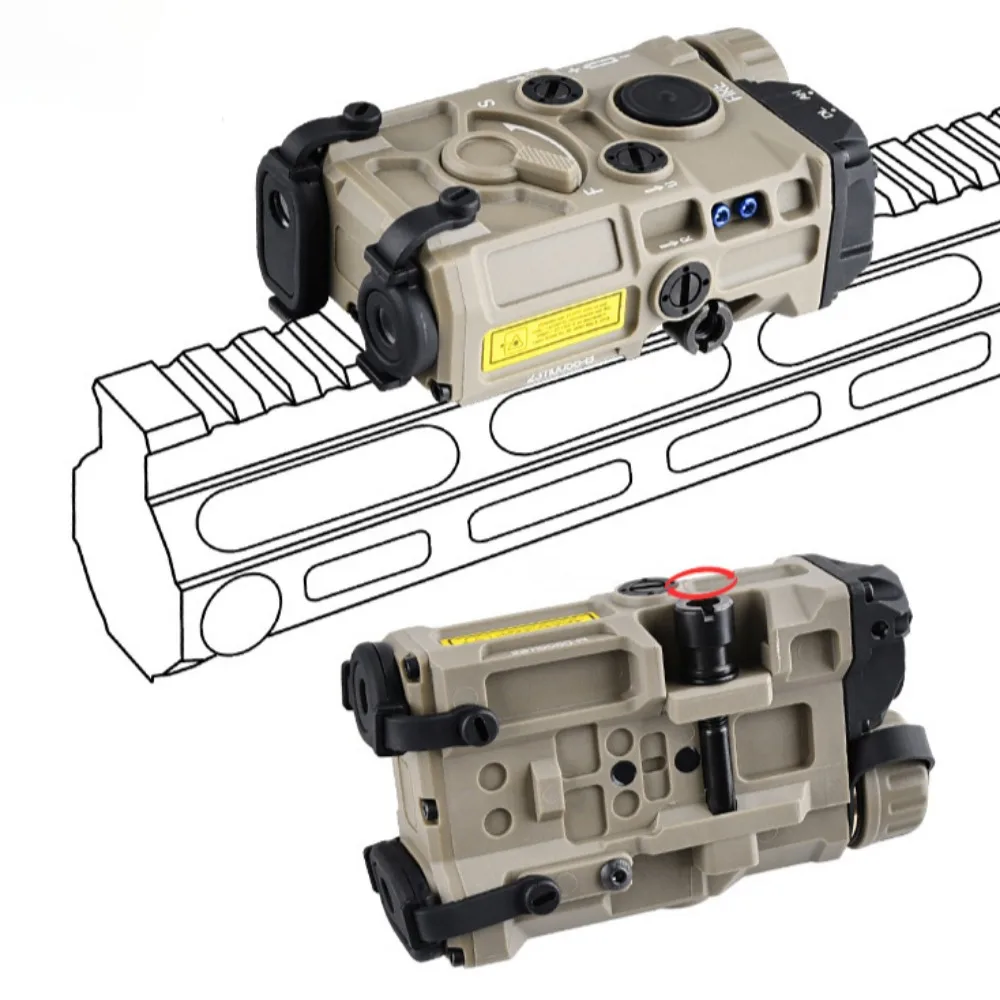 Tactical OGL Nylon Plastic LED - đánh giá và giá Industrial Laser Gun