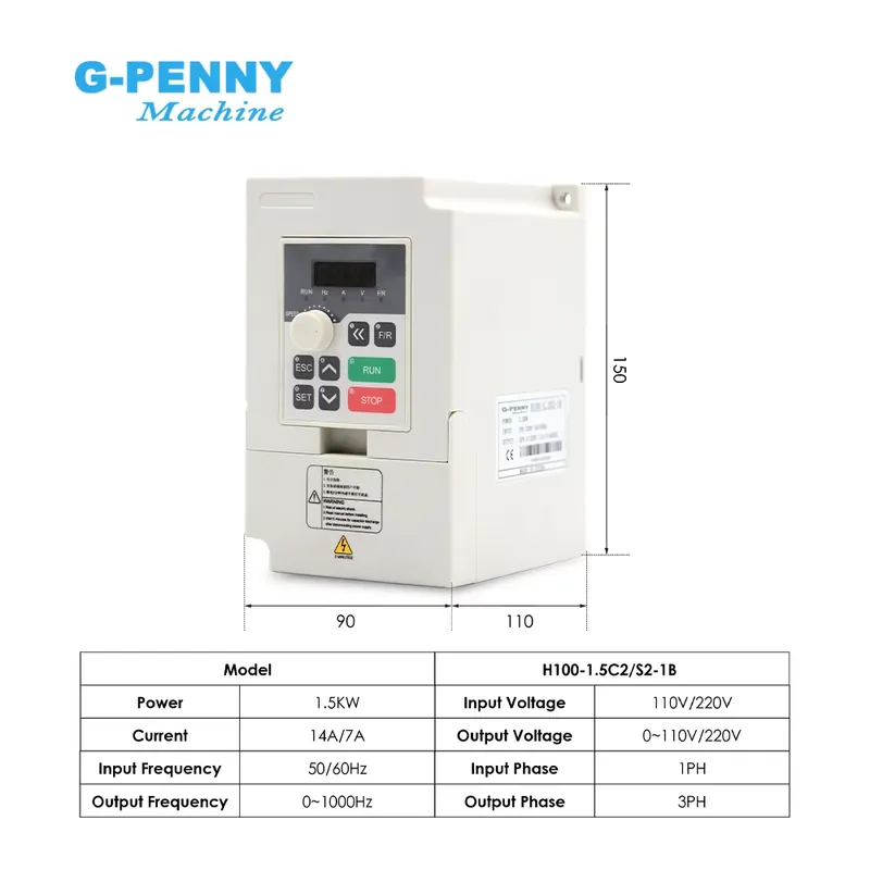 Customization G-PENNY 110v/220 - đánh giá và giá Cnc Milling Machine