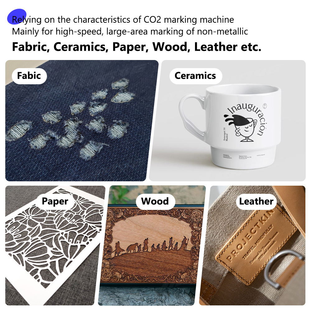 Versatile CO2 Flying Laser Mar - đánh giá và giá Industrial Laser Printing Machine