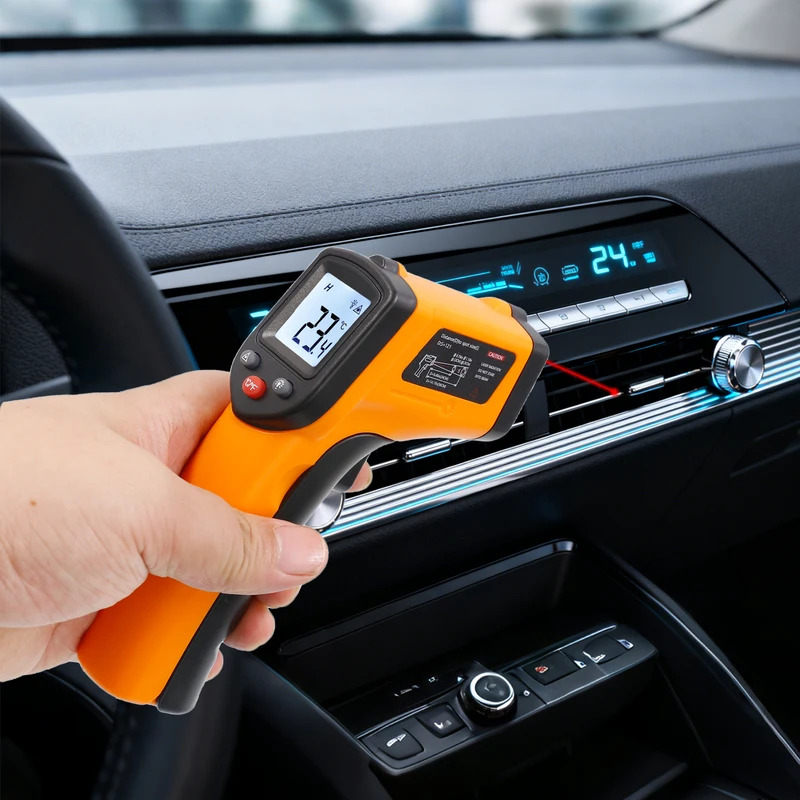Handheld Infrared Thermometer  - đánh giá và giá Industrial Laser Temperature Gun