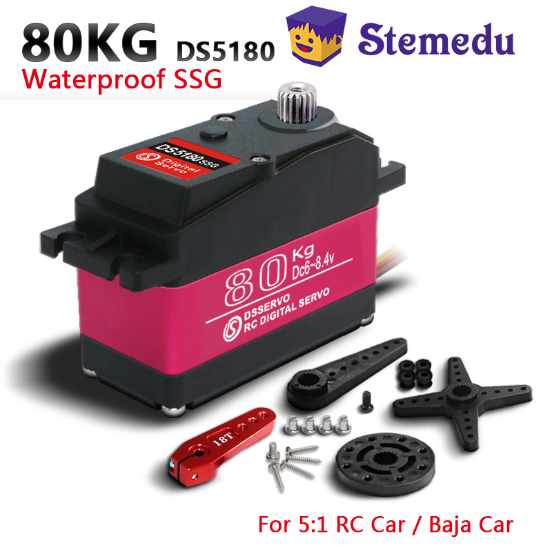 Dsservo Waterproof DS5180 80KG - đánh giá và giá Servo Motor Cnc