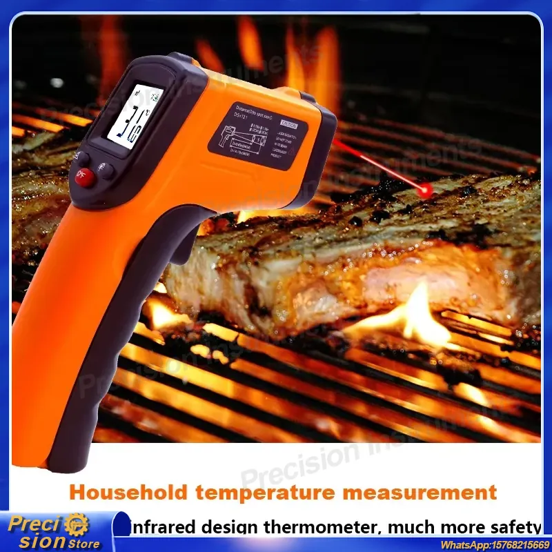 Infrared Thermometer Gun Non C - đánh giá và giá Industrial Laser Temperature Gun
