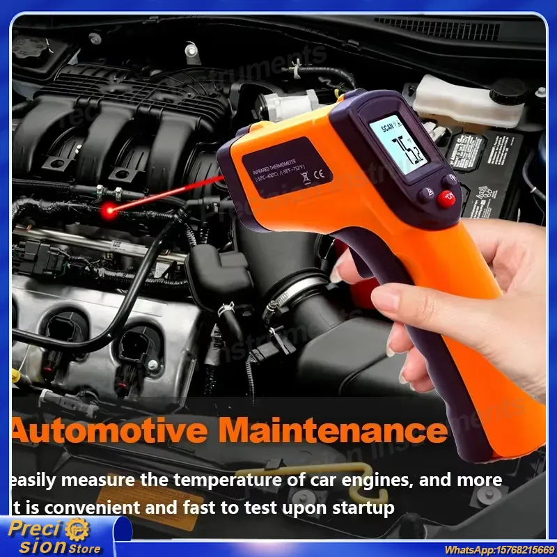 Infrared Thermometer Gun Non C - đánh giá và giá Industrial Laser Temperature Gun