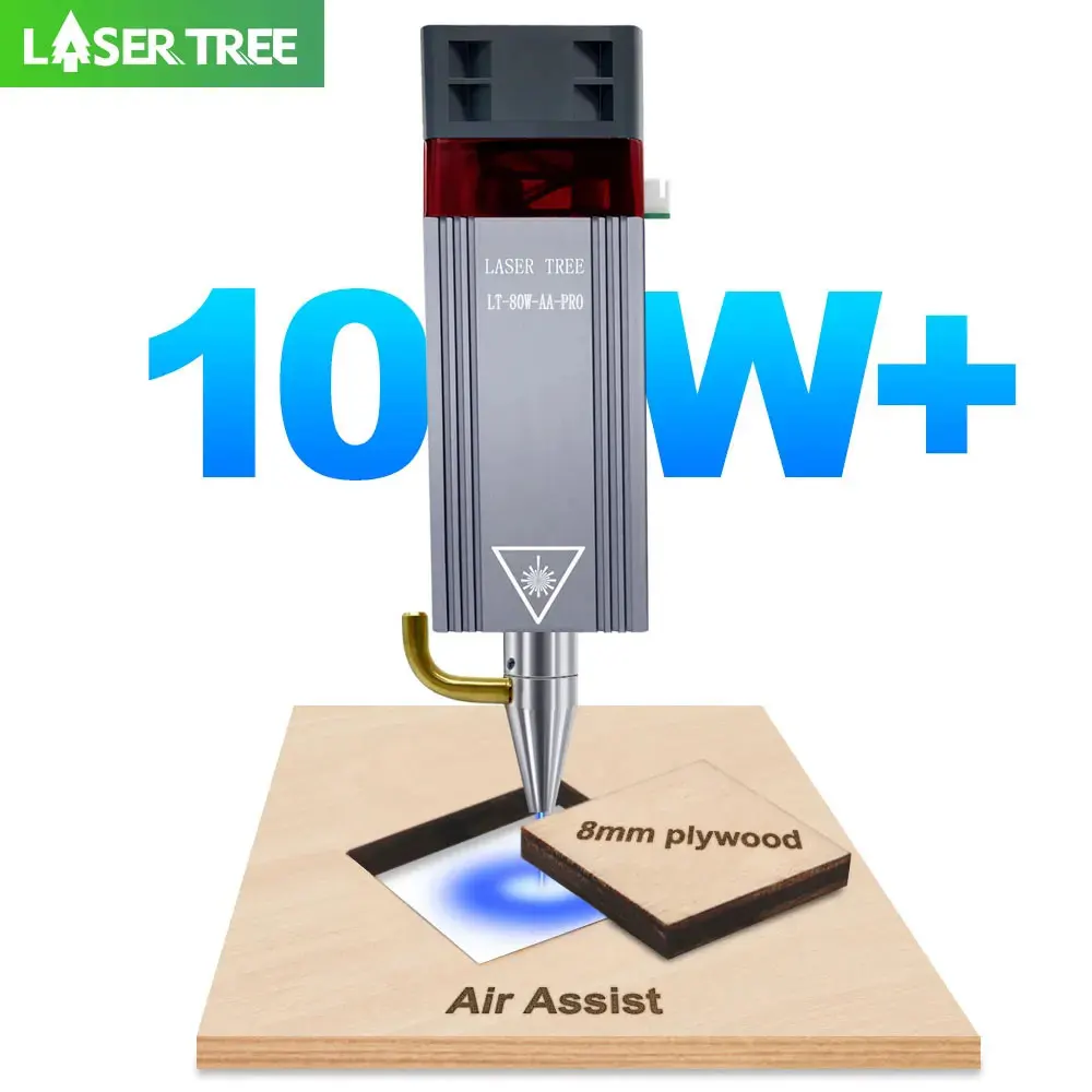 LASER TREE 10W Optical Power 8 - đánh giá và giá Metal Laser Cutter Head