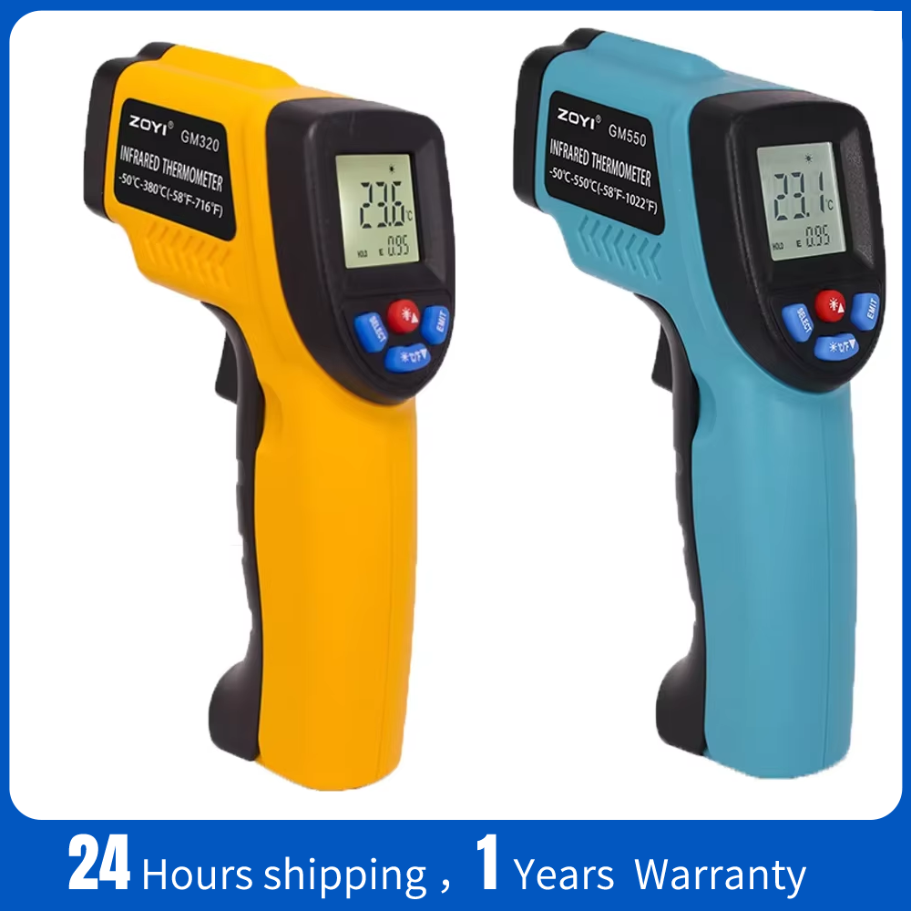 Portable Infrared Thermometer  - đánh giá và giá Industrial Laser Temperature Gun