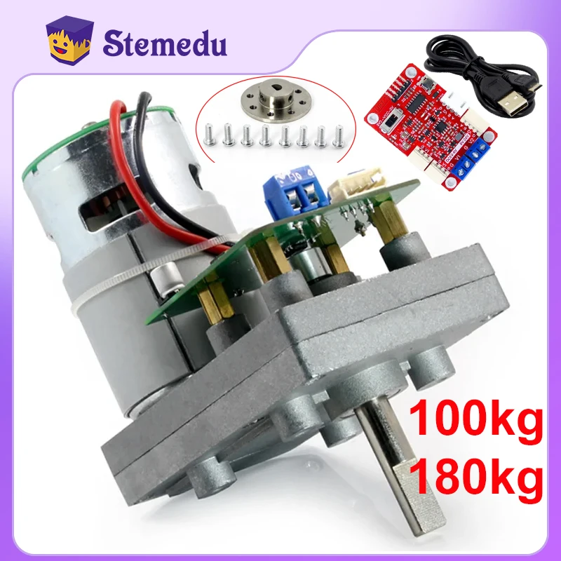 12V 100kg 150kg Large Torque R - đánh giá và giá Servo Motor Cnc